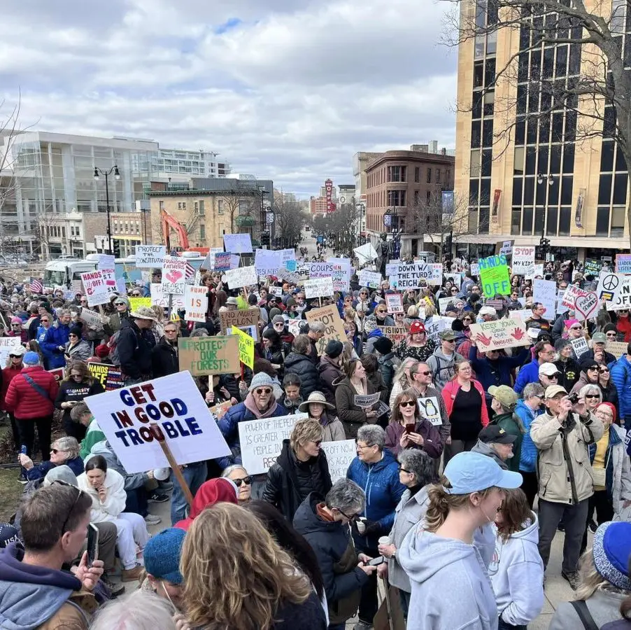 Photos of April 5, 2025 Demonstrations