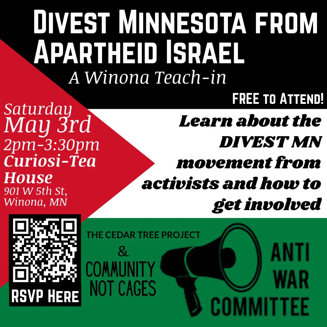 May 3, 2025: Winona Divestment Event
