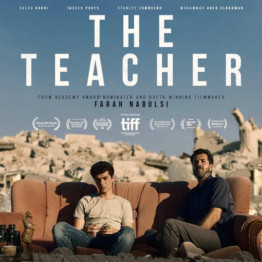 Apr 18-23, 2025: Farah Nabulsi’s Film “The Teacher”