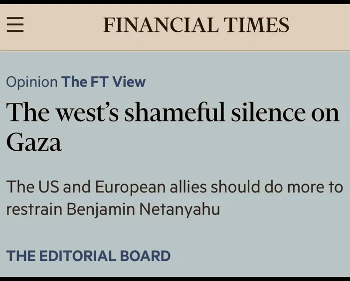 Multiple British Press Outlets Have Suddenly Pivoted Hard Against Israel