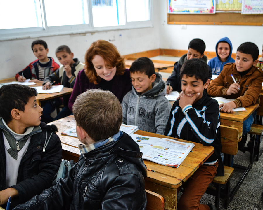 Elizabeth Kucinich in Gaza Elizabeth Kucinich in Gaza